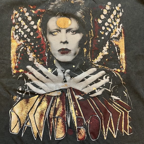 David Bowie 75th anniversary T-shirt - Picture 2 of 5